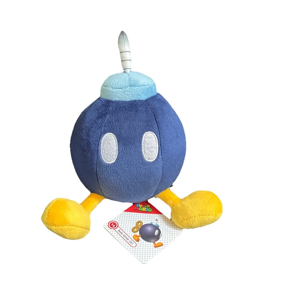 Little Buddy Super Mario Bros Bob Omb 6" Stuffed Animal Plush Doll Toy gift